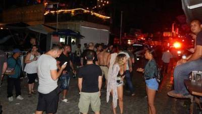 El pánico se apoderó del público en la discoteca en Cancún.