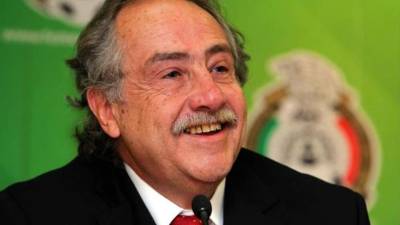 Decio De María, Presidente de la Federación Mexicana de Fútbol (Femexfut).