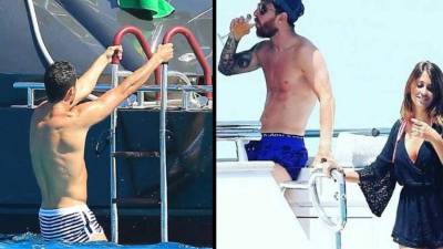Messi y Cristiano Ronaldo han elegido el mismo destino para los mismos días: Ibiza. De hecho, sus yates están separados por pocos metros de distancia.