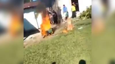 El presunto violador fue linchado por vecinos de Cacahoatán, Chiapas.
