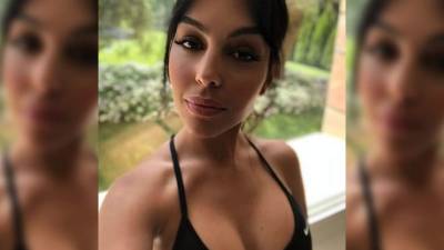 Georgina Rodríguez, novia del jugador de fútbol Cristiano Ronaldo. Foto Instagram.