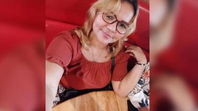 Imagen en vida de la comerciante Mirian Lizeth Pérez.