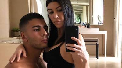Younes Bendjima y Kourtney Kardashian. Foto Instagram @kourtneykardash