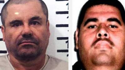El narcotráficante Joaquín 'El Chapo' Guzmán, al lado su operador financiero Juan Manuel Álvarez Inzunza.