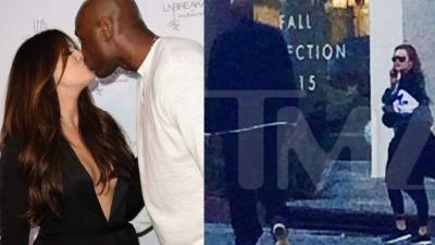 Khloé Kardashian fue emboscada y atacada verbalmente por su ex, Lamar Odom.