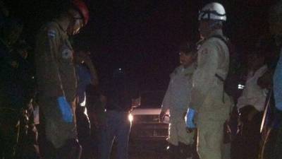 Los bomberos realizaron las acciones de auxilio, pero fue demasiado tarde.