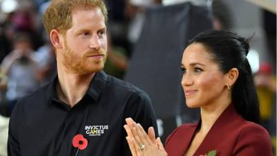 El príncipe Harry y Meghan esperan a su primer hijo para la primavera de 2019. AFP.