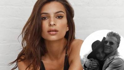 Emily Ratajkowski se casó con el actor Sebastian Bear-McClard.// Fotos redes.
