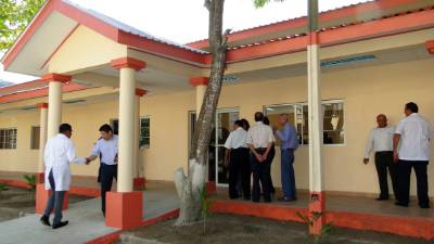 Estas son las nuevas instalaciones en donde desde ayer son atendidos los pacientes con diabetes en el hospital progreseño.