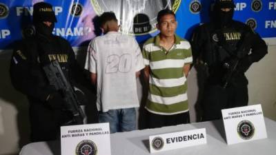 Los detenidos son Wilson Flores Valladares, alias Güicho, y un menor de 17 años conocido con el alias de Zancudo.