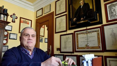 El italiano Luciano Baietti de 70 años es considerado un erudito.