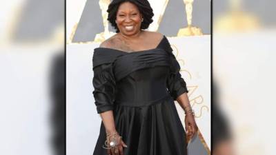 La conductora de TV y actriz Whoopi Goldberg.