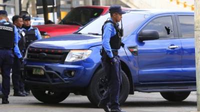 Esta imagen se relaciona al segundo hecho violento suscitado ayer en San Pedro Sula, que dejó como resultado tres personas muertas.