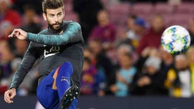 El zaguero del Barcelona, Gerard Piqué, ya piensa en el retiro y sería en tres años.