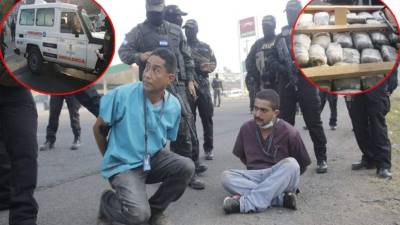 Dos supuestos miembros de la organización criminal Pandilla 18, aprovechándose de identificaciones como empleados del Hospital Escuela, fueron capturados al momento de trasladar un fuerte cargamento de presunta droga utilizando una ambulancia.