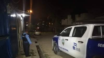 Este fue el lugar exacto de Lomas del Carmen donde se perpetró el ataque criminal ayer en la noche.