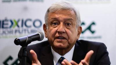 El ganador de las elecciones presidenciales mexicanas, Andrés Manuel López Obrador. AFP