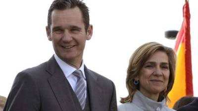 Iñaki Urdangarin y la infanta Cristina.
