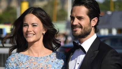 La princesa Sofía de Suecia y el príncipe Carlos Felipe de Suecia.