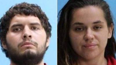 Las fotos de los detenidos fueron divulgadas por la policía en el condado de DeSoto, Florida.