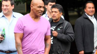 El ex boxeador Mike Tyson.