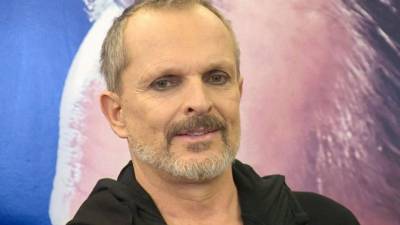 El cantante español Miguel Bosé.