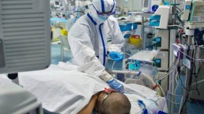 Imagen referencial de una sala COVID dentro de hospital.