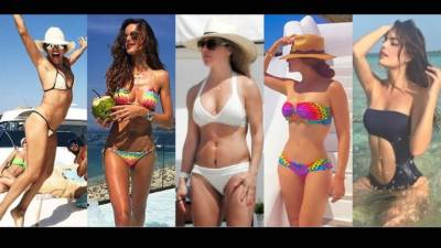 Eva Longoria, Alessandra Ambrosio, Kate del Castillo, Galilea Montijo y Ximena Navarrete.