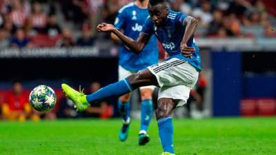 El centrocampista francés de la Juventus Blaise Matuidi. Archivo.