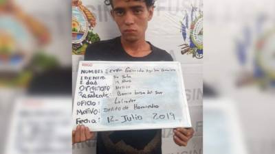 El hombre fue arrestado por la Dirección Policial de Investigaciones (DPI).