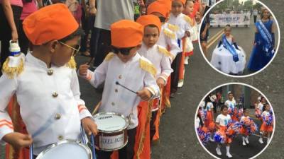 Miles de menores de las escuelas del norte de Honduras engalanaron las principales calles de San Pedro Sula este sábado 14 de septiembre en el tradicional desfile de fiestas patrias en conmemoración al 198 aniversario de Independencia.