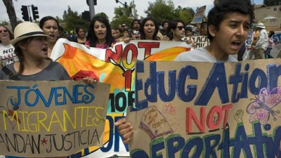 Los jóvenes saldrán en caravana a fin de apelar a la conciencia del presidente Trump.