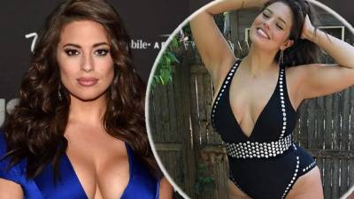 La modelo de tallas grandes Ashley Graham.