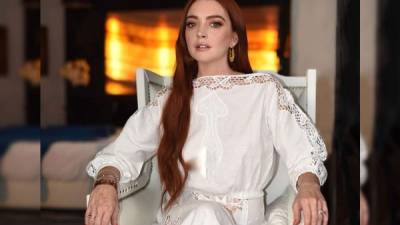 La actriz y empresaria Lindsay Lohan.