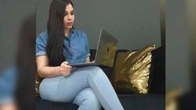 Emma Coronel, esposa del famoso narcotraficante, Chapo Guzmán.