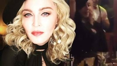 Madonna en La Habana.