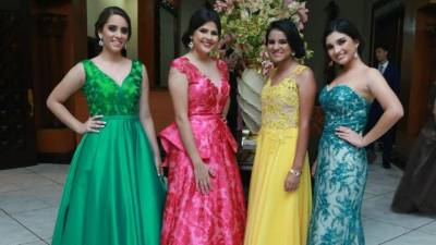 Paulina Bobadilla, Raquel Flores-Gómez, Denia Cruz y Marilyn García.