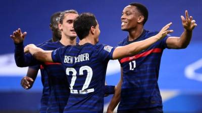 Francia repitió el marcador con el que venció a Croacia en el Mundial de Rusia 2018. Foto AFP