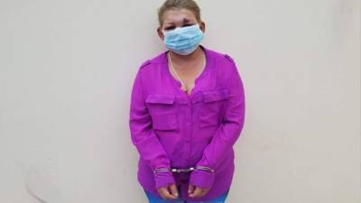 Fue detenida en la colonia Nueva Capital de Comayagüela.