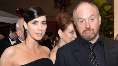 Sarah Silverman y Louis C.K. Foto archivo.