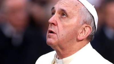 El Papa Francisco rezó por las víctimas del atentado.