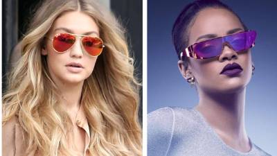 El naranja que lleva Gigi Hadid o morado como el de Rihanna.