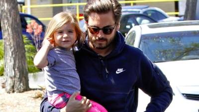 Scott Disick en una fotografía de archivo junto a su hija Penélope.