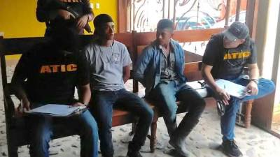 Momento en que los hermanos fueron arrestados en el año 2017.