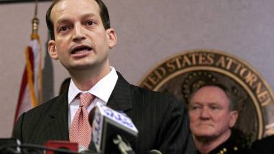 En la imagen, el secretario de Trabajo de Estados Unidos, Alexander Acosta. EFE/Archivo