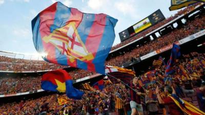 El FC Barcelona podría ser marginado de la Liga española si Cataluña se independiza.