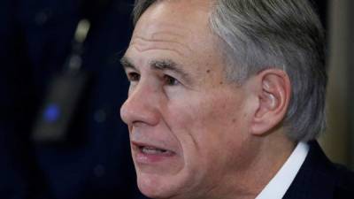 El gobernador de Texas, Greg Abbott.