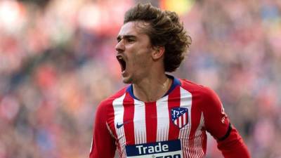 Antoine Griezmann jugó con el Atlético de Madrid por varias temporadas.