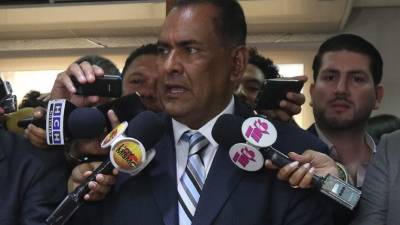 Mario Segura, jefe de bancada del Partido Liberal en el Congreso Nacional.