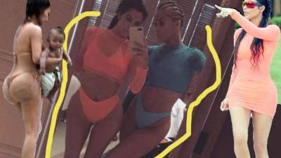 La famosa llevó a sus adorados North y Saint West a disfrutar de Punta Mita, México.